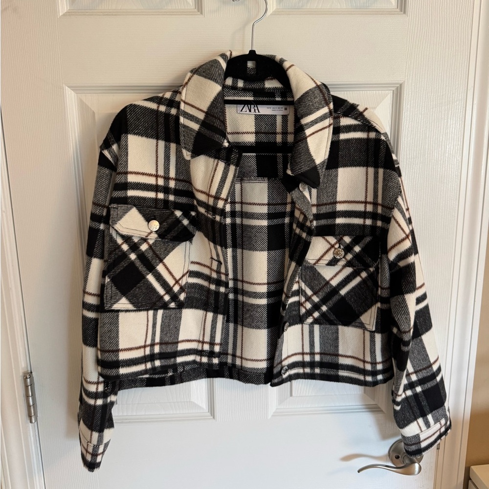 Zara Plaid Jacket